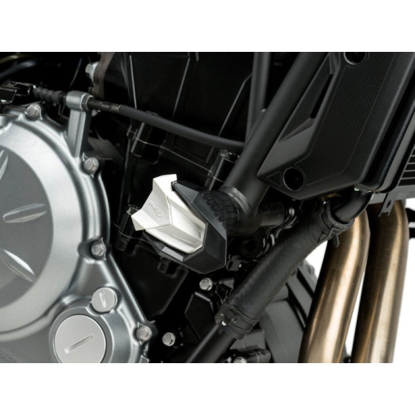 Puig Rubber End For Frame Sliders R19 White